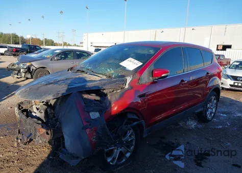 2013 Ford Escape Sel z USA, uszkodzony, nr VIN 1FMCU0HX4DUB86221